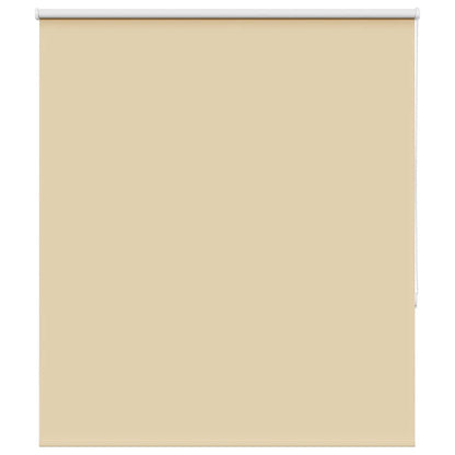 Roller Blind Blackout Beige 140x175 cm Fabric Width 136.6 cm Polyester