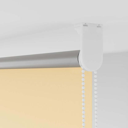 Roller Blind Blackout Beige 140x175 cm Fabric Width 136,6 cm Polyester