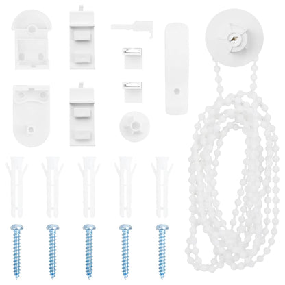 Roller Blind Blackout Beige 140x175 cm Fabric Width 136,6 cm Polyester