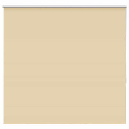 Roller Blind Blackout Beige 150x175 cm Fabric Width 146.6 cm Polyester