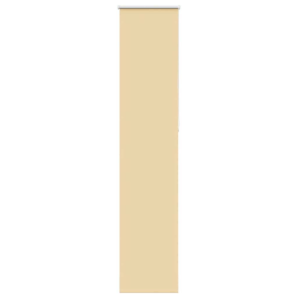 Roller Blind Blackout Beige 40x210 cm Fabric Width 35.7 cm Polyester