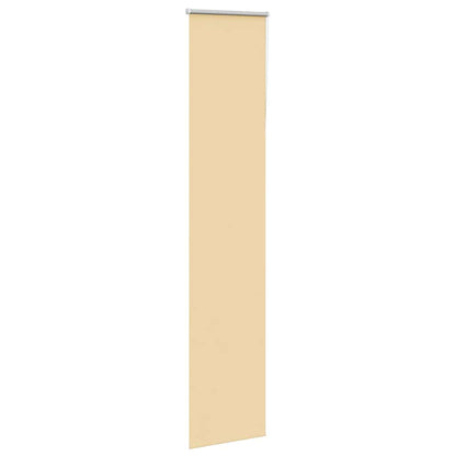 Roller Blind Blackout Beige 40x210 cm Fabric Width 35.7 cm Polyester