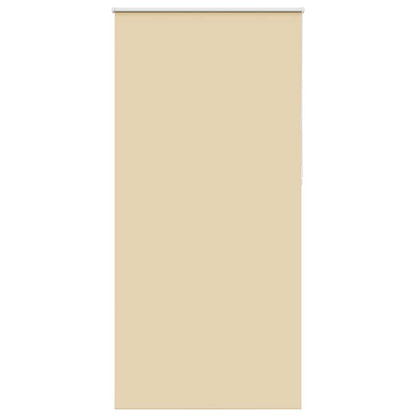 Roller Blind Blackout Beige 100x210 cm Fabric Width 95.7 cm Polyester