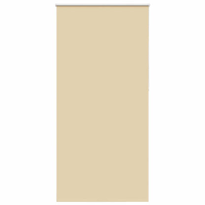 Roller Blind Blackout Beige 105x210 cm Fabric Width 100.7 cm Polyester