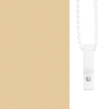 Roller Blind Blackout Beige 110x210 cm Fabric Width 105.7 cm Polyester