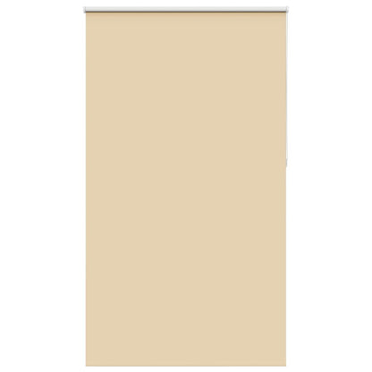 Roller Blind Blackout Beige 120x210 cm Fabric Width 116.6 cm Polyester