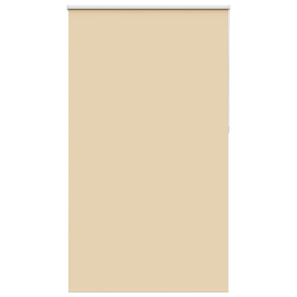 Roller Blind Blackout Beige 130x210 cm Fabric Width 126.6 cm