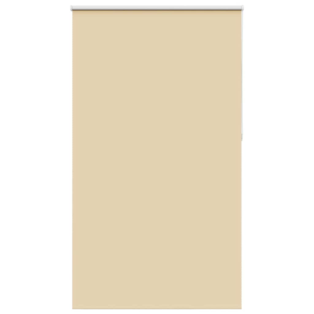 Roller Blind Blackout Beige 135x210 cm Fabric Width 131.6 cm Polyester