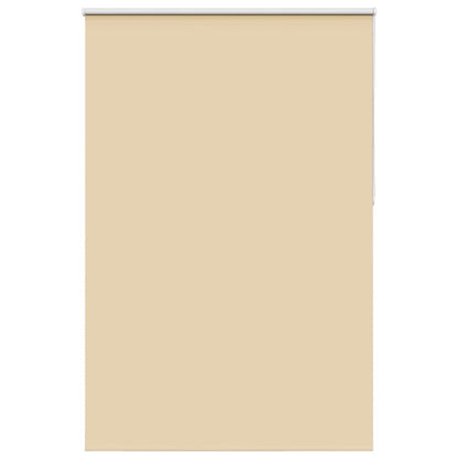 Roller Blind Blackout Beige 150x210 cm Fabric Width 146.6 cm Polyester