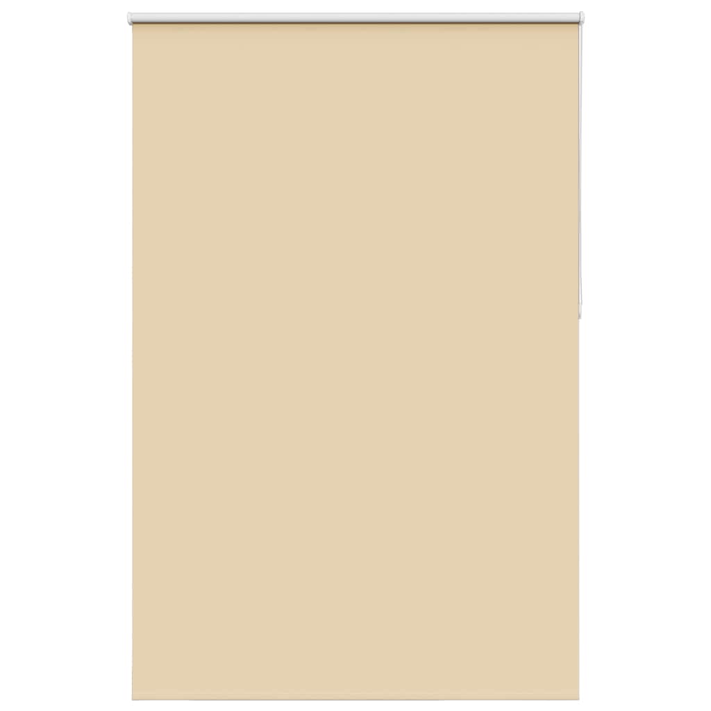 Roller Blind Blackout Beige 160x210 cm Fabric Width 156.6 cm Polyester