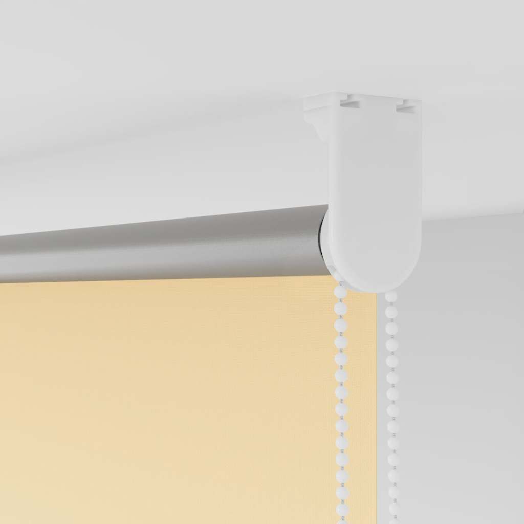 Roller Blind Blackout Beige 165x210 cm Fabric Width 161.6 cm