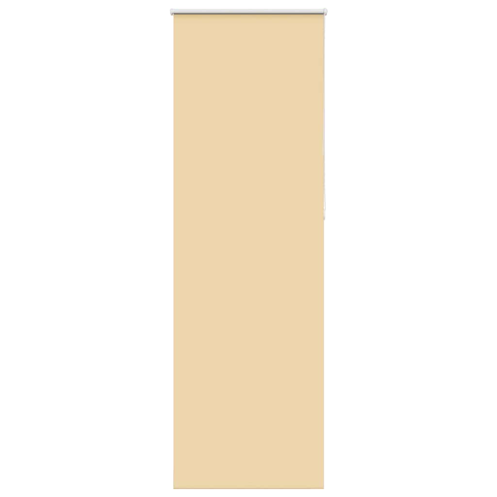 Roller Blind Blackout Beige 65x230 cm Fabric Width 60.7 cm Polyester