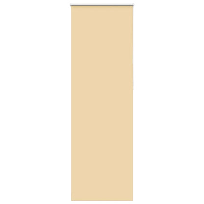 Roller Blind Blackout Beige 65x230 cm Fabric Width 60.7 cm Polyester