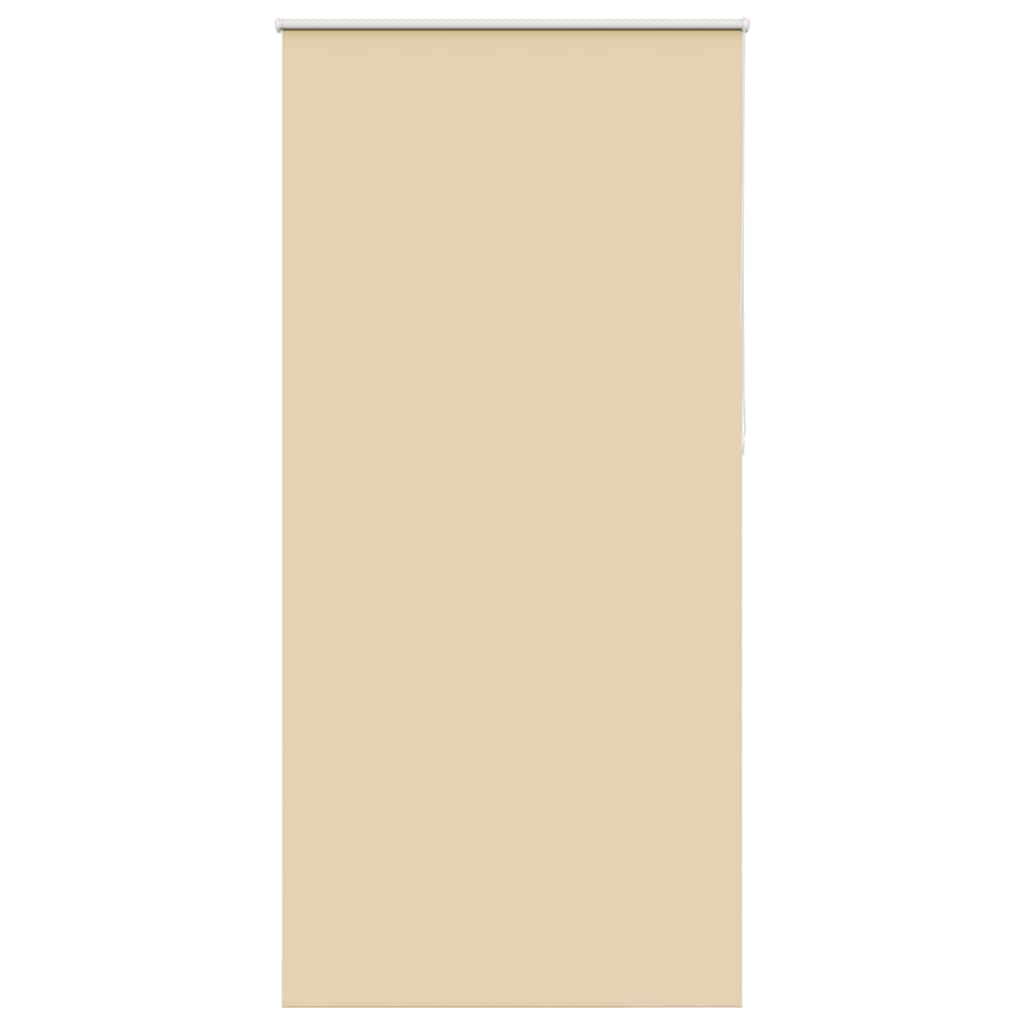 Roller Blind Blackout Beige 100x230 cm Fabric Width 95.7 cm Polyester