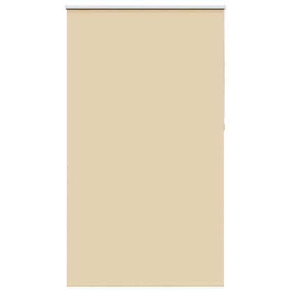 Roller Blind Blackout Beige 120x230 cm Fabric Width 116.6 cm Polyester