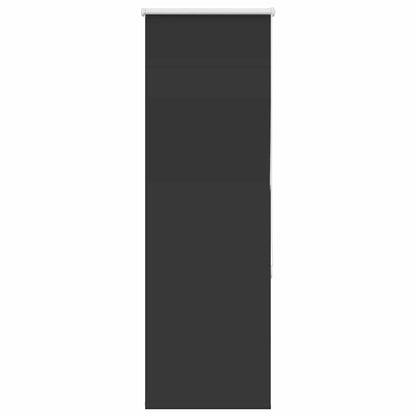 Roller Blind Blackout Black 60x130 cm Fabric Width 55.7 cm Polyester