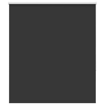 Roller Blind Blackout Black 120x130 cm Fabric Width 116.6 cm Polyester