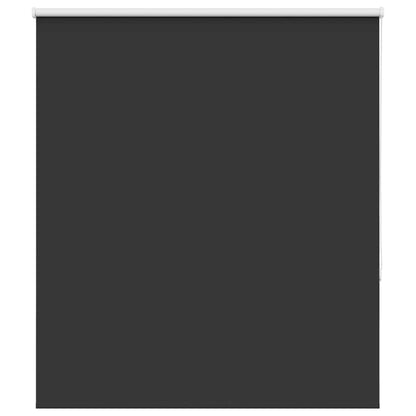 Roller Blind Blackout Black 140x130 cm Fabric Width 136.6 cm Polyester
