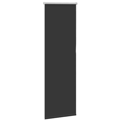 Roller Blind Blackout Black 60x150 cm Fabric Width 55.7 cm Polyester