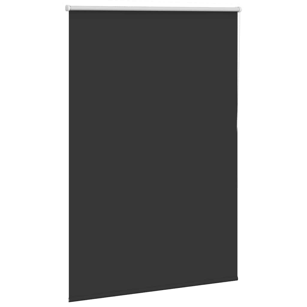 Roller Blind Blackout Black 115x150 cm Fabric Width 110.7 cm Polyester