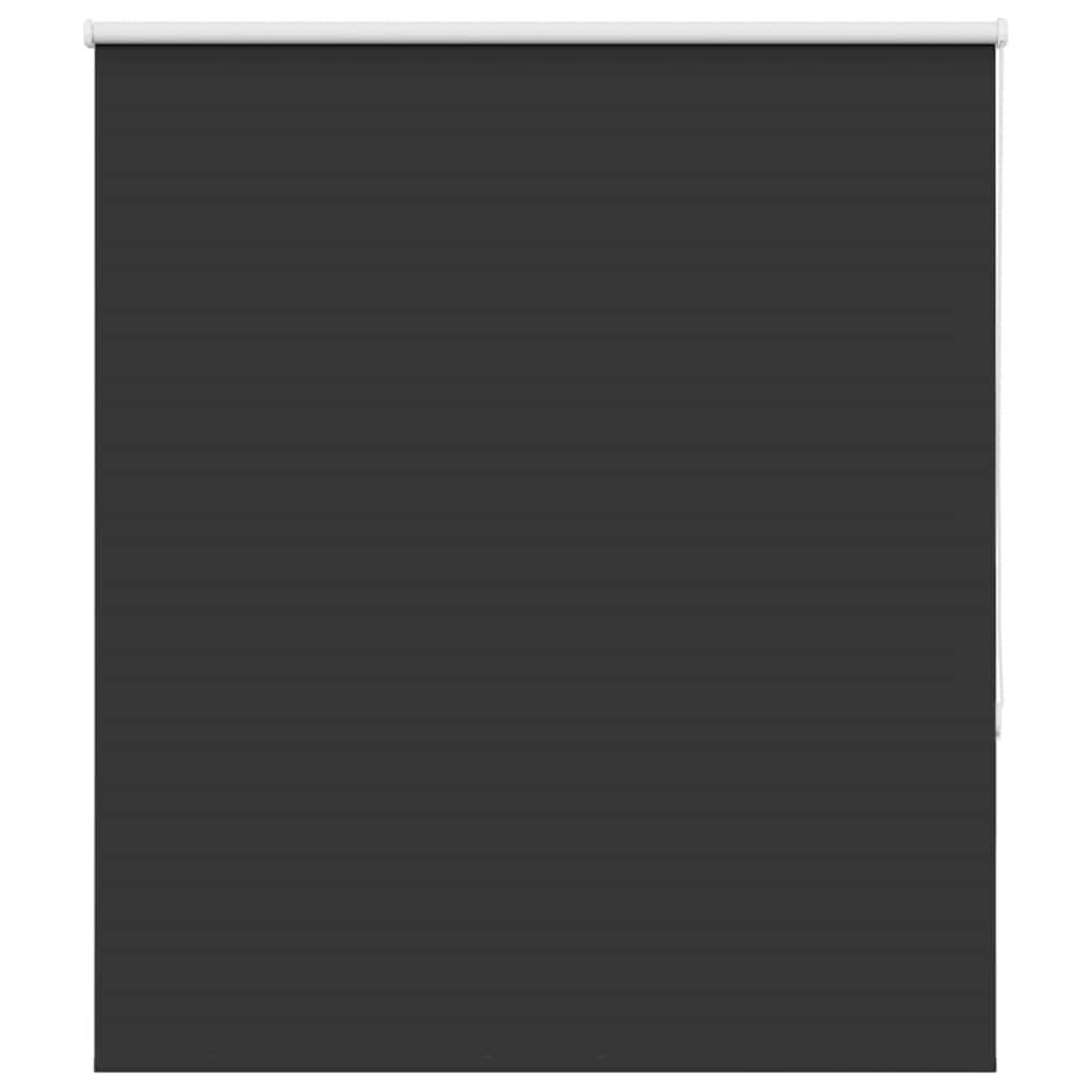 Roller Blind Blackout Black 125x150 cm Fabric Width 121.6 cm Polyester