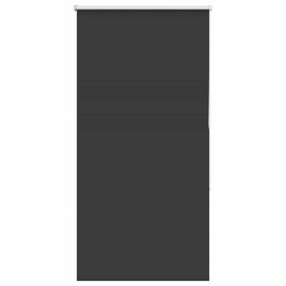Roller Blind Blackout Black 70x175 cm Fabric Width 65.7 cm Polyester