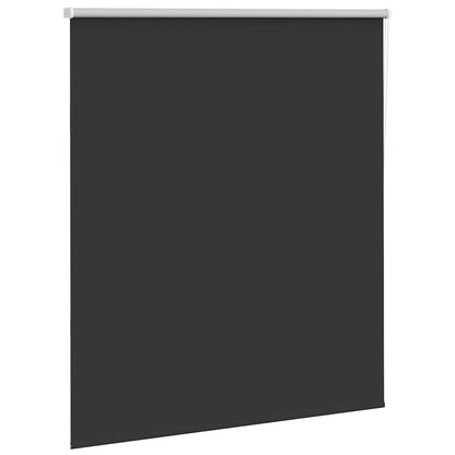 Roller Blind Blackout Black 125x175 cm Fabric Width 121.6 cm Polyester