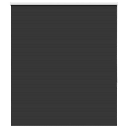 Roller Blind Blackout Black 130x175 cm Fabric Width 126.6 cm Polyester
