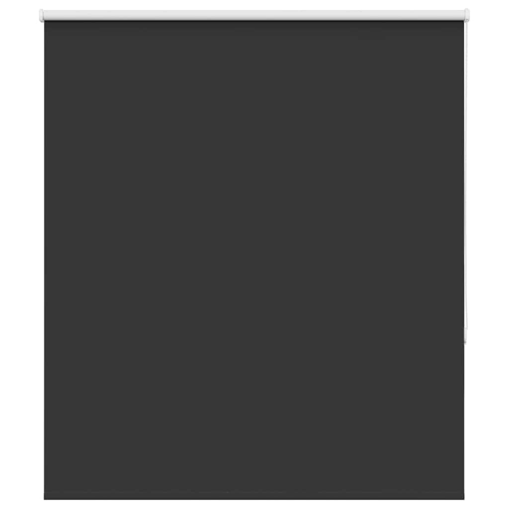Roller Blind Blackout Black 140x175 cm Fabric Width 136.6 cm Polyester