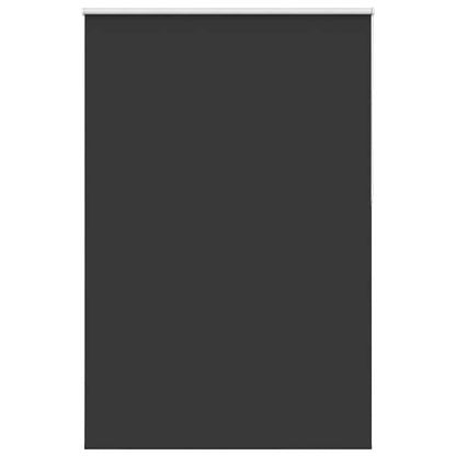 Roller Blind Blackout Black 150x210 cm Fabric Width 146.6 cm Polyester