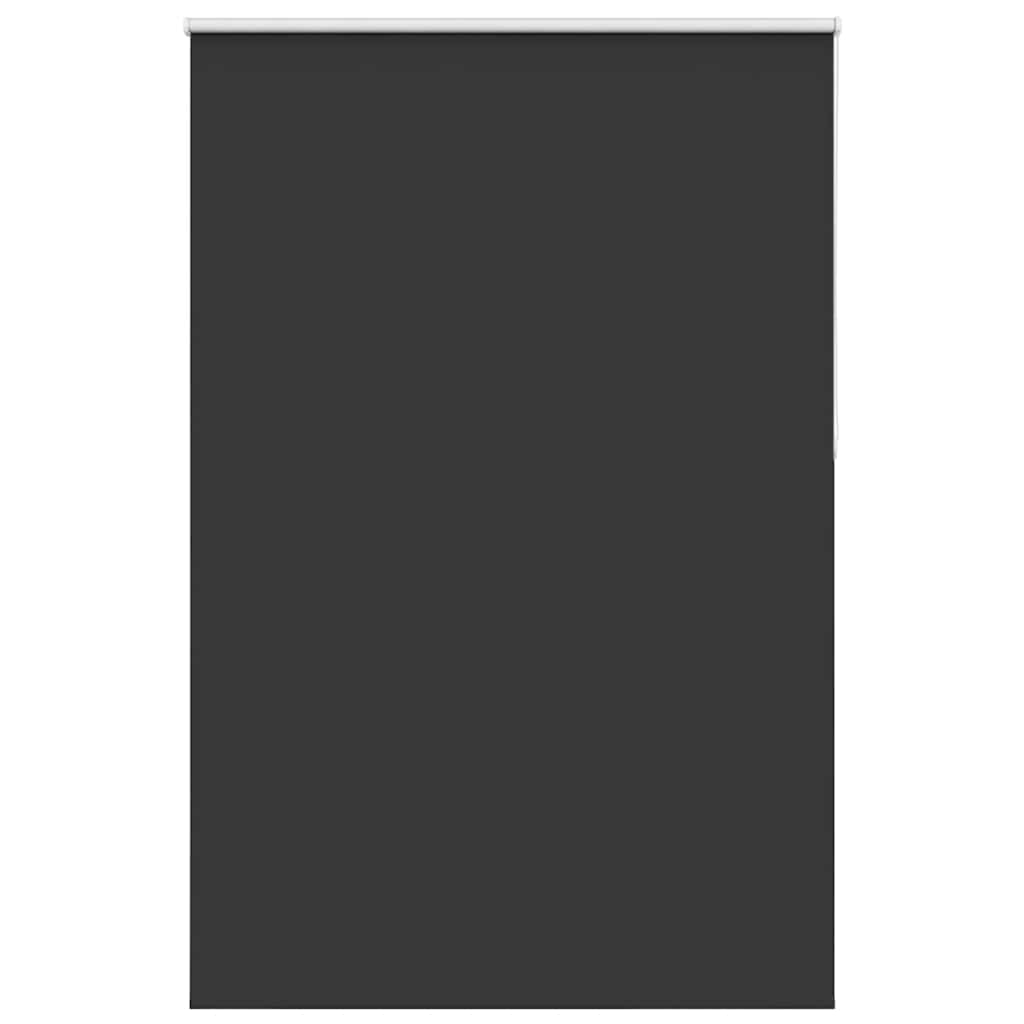 Roller Blind Blackout Black 150x210 cm Fabric Width 146.6 cm