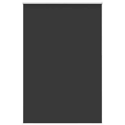 Roller Blind Blackout Black 165x210 cm Fabric Width 161.6 cm Polyester