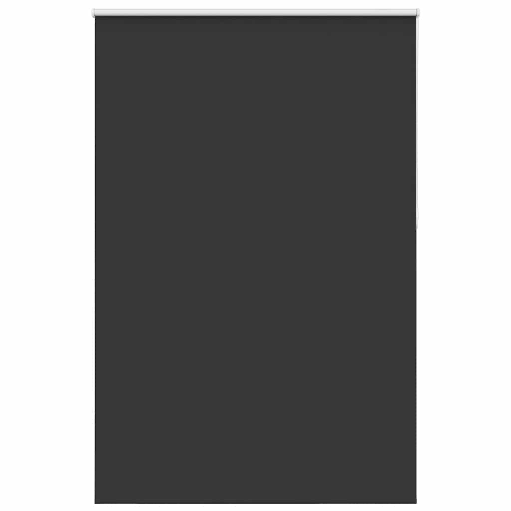 Roller Blind Blackout Black 150x230 cm Fabric Width 146,6 cm Polyester
