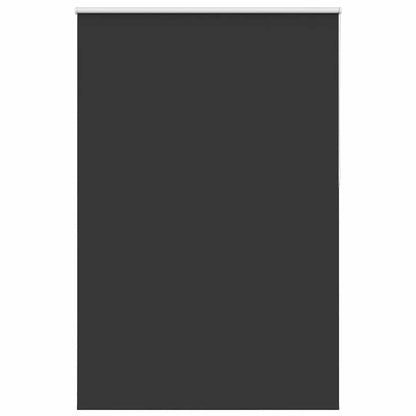 Roller Blind Blackout Black 150x230 cm Fabric Width 146,6 cm Polyester