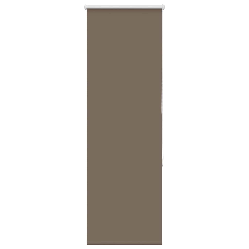 Roller Blind Blackout Coffee 40x130 cm Fabric Width 35.7 cm Polyester