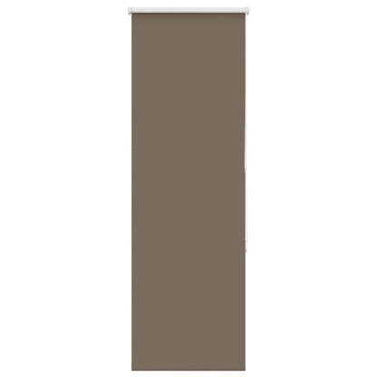 Roller Blind Blackout Coffee 40x130 cm Fabric Width 35.7 cm Polyester