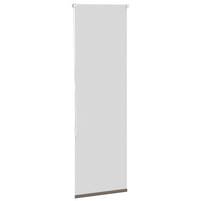 Roller Blind Blackout Coffee 45x130 cm Fabric Width 40.7 cm Polyester