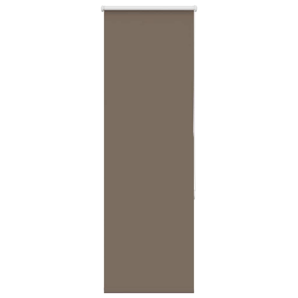 Roller Blind Blackout Coffee 55x130 cm Fabric Width 50.7 cm Polyester