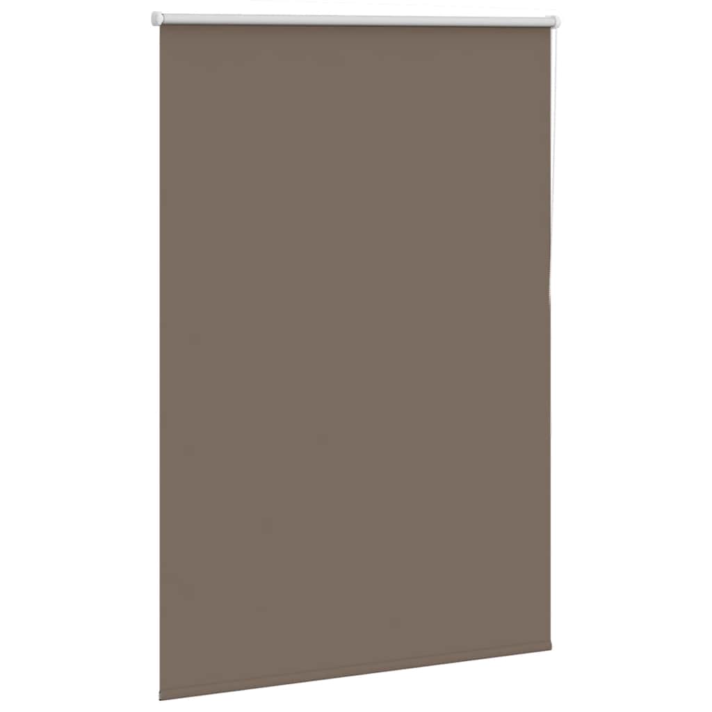 Roller Blind Blackout Coffee 105x130 cm Fabric Width 100.7 cm Polyester