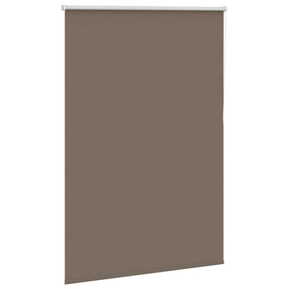 Roller Blind Blackout Coffee 105x130 cm Fabric Width 100.7 cm Polyester
