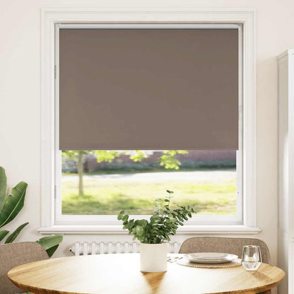 Roller Blind Blackout Coffee 105x130 cm Fabric Width 100.7 cm Polyester
