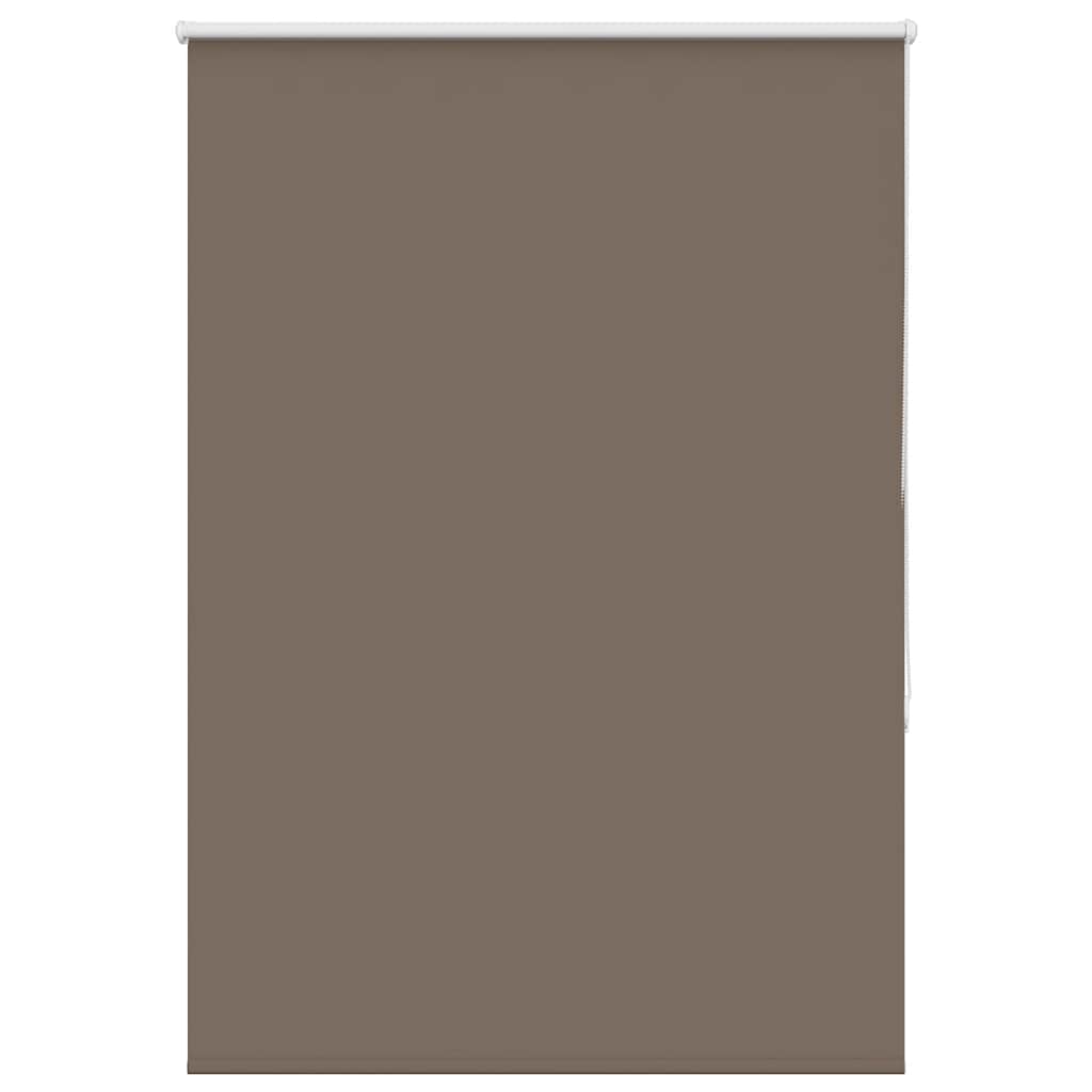 Roller Blind Blackout Coffee 110x130 cm Fabric Width 105.7 cm Polyester