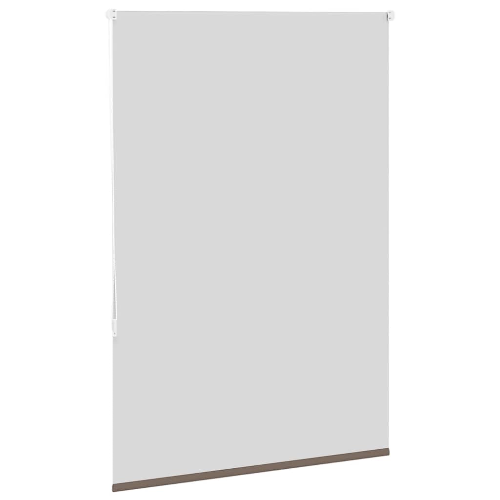 Roller Blind Blackout Coffee 110x130 cm Fabric Width 105.7 cm Polyester