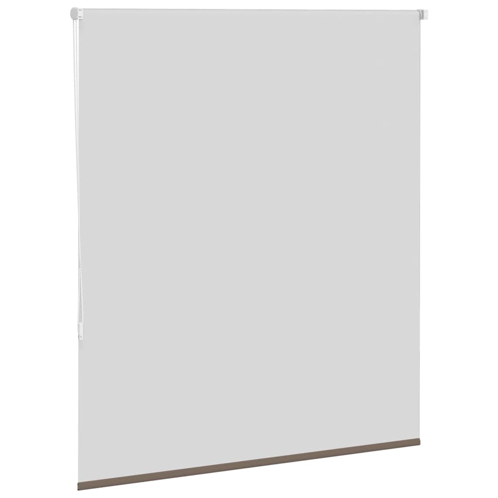 Roller Blind Blackout Coffee 120x130 cm Fabric Width 116.6 cm Polyester