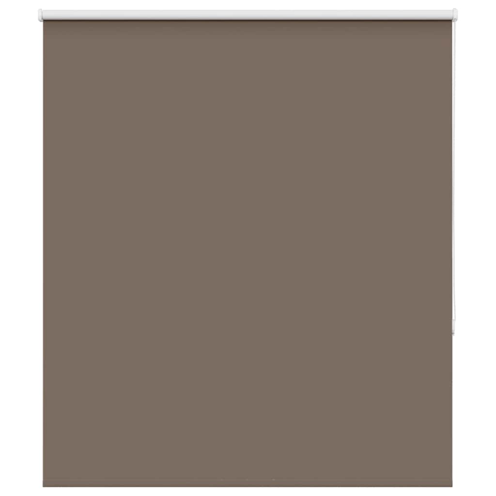 Roller Blind Blackout Coffee 140x130 cm Fabric Width 136.6 cm Polyester
