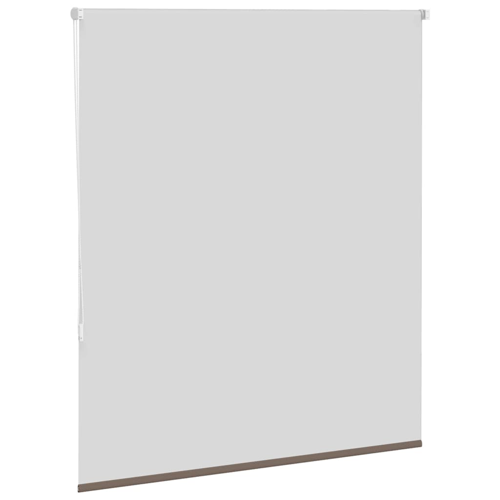 Roller Blind Blackout Coffee 140x130 cm Fabric Width 136.6 cm Polyester