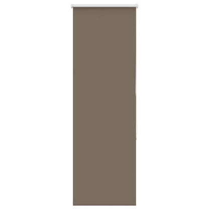 Roller Blind Blackout Coffee 40x150 cm Fabric Width 35.7 cm Polyester