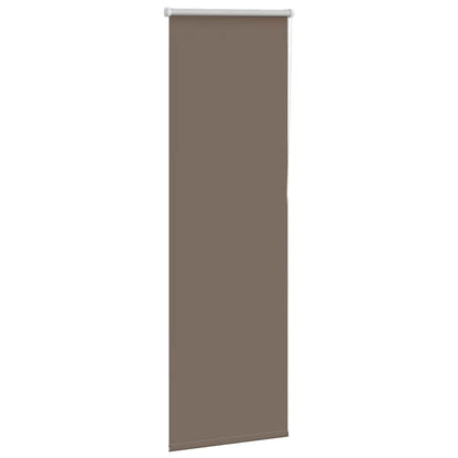 Roller Blind Blackout Coffee 40x150 cm Fabric Width 35.7 cm Polyester