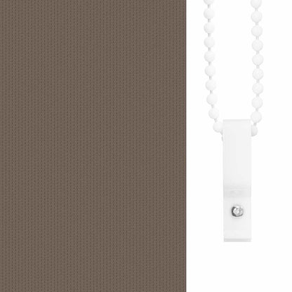 Roller Blind Blackout Coffee 40x150 cm Fabric Width 35.7 cm Polyester
