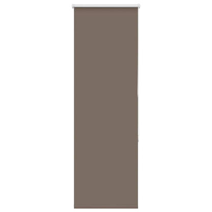 Roller Blind Blackout Coffee 50x150 cm Fabric Width 45.7 cm Polyester